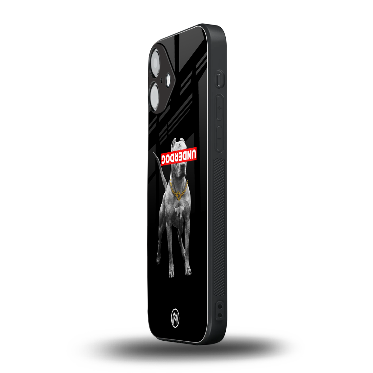 underdog back phone cover | glass case for iphone 16 plus
