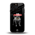 underdog back phone cover | glass case for iphone 16 pro max