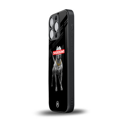 underdog back phone cover | glass case for iphone 16 pro