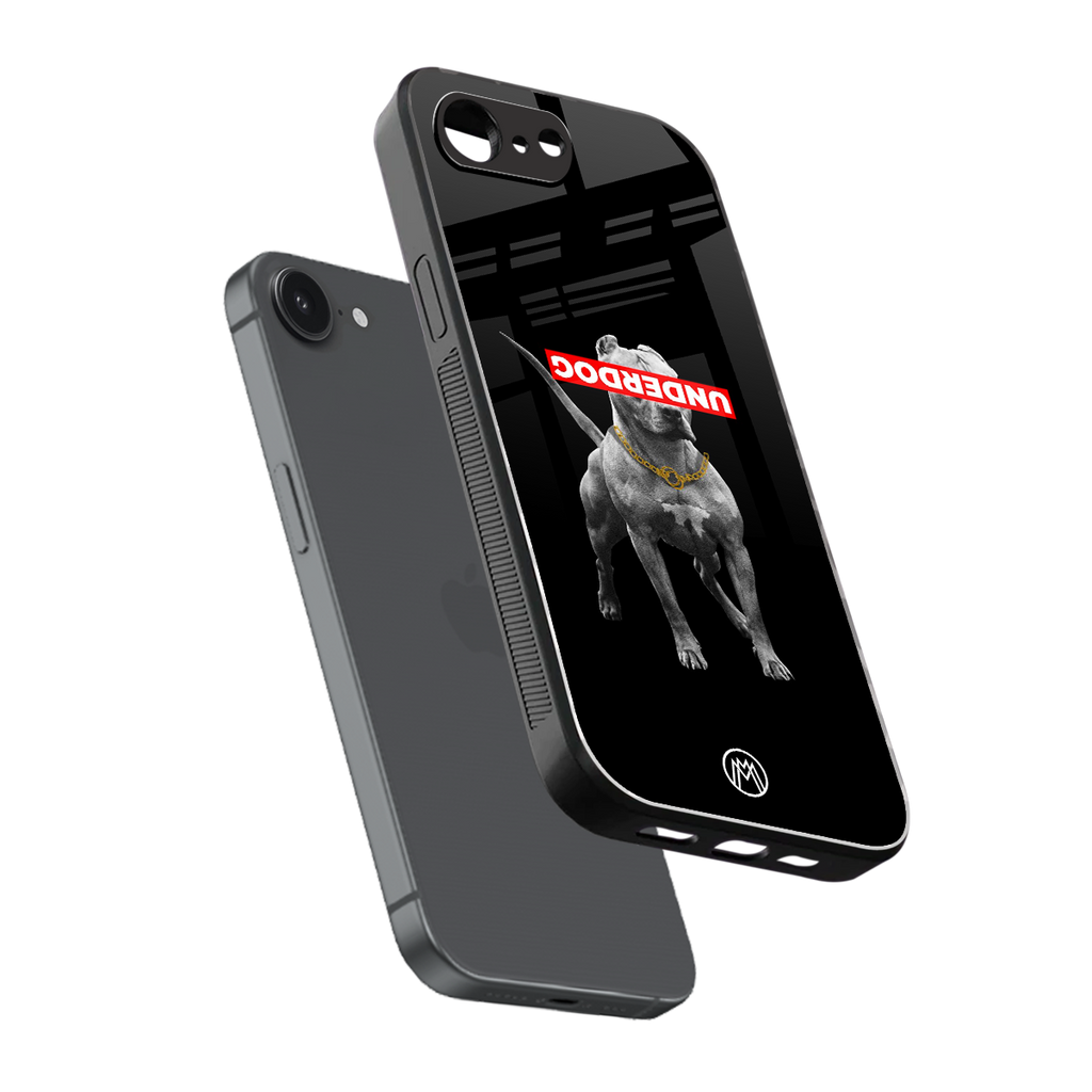 underdog back phone cover | glass case for iphone 16e