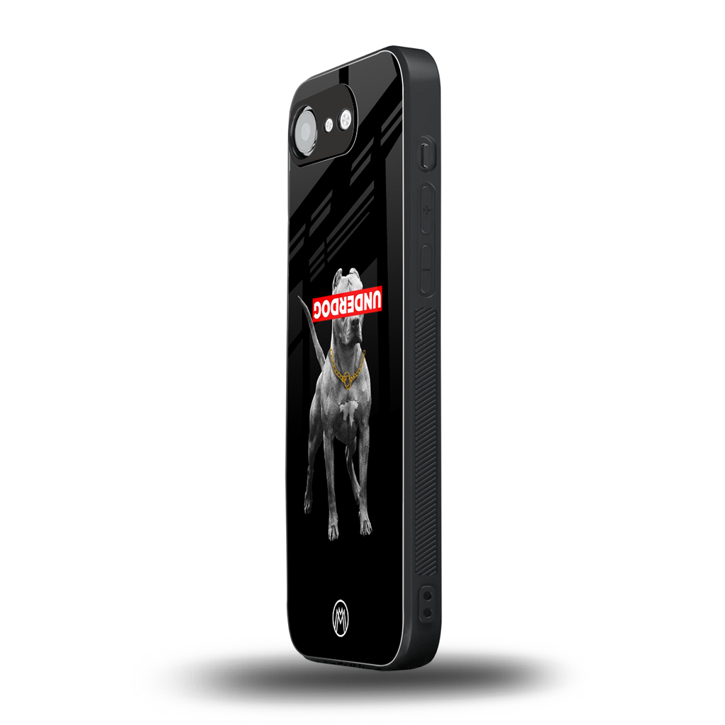 underdog back phone cover | glass case for iphone 16e