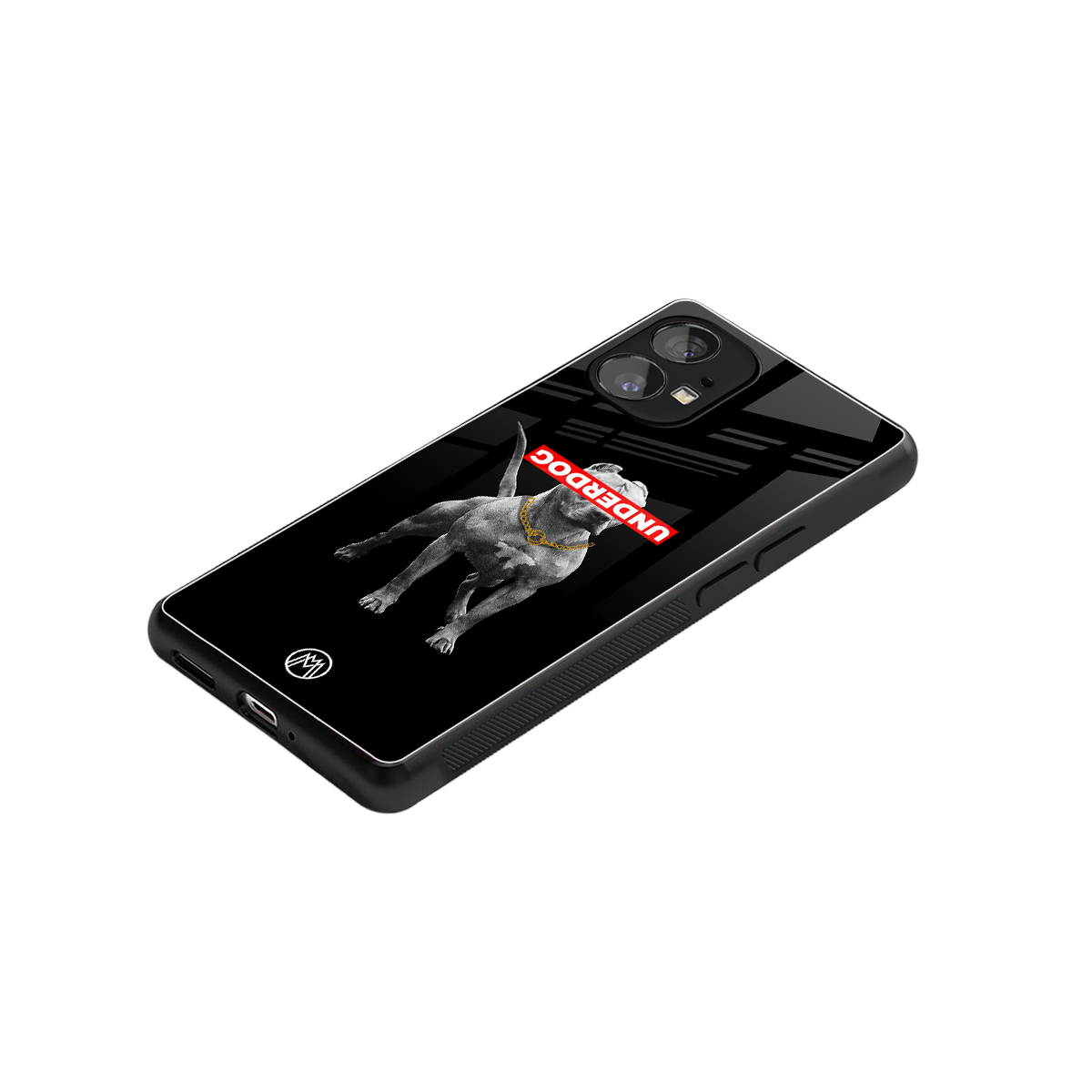 underdog back phone cover | glass case for nothing phone 1