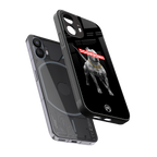 underdog back phone cover | glass case for nothing phone 2
