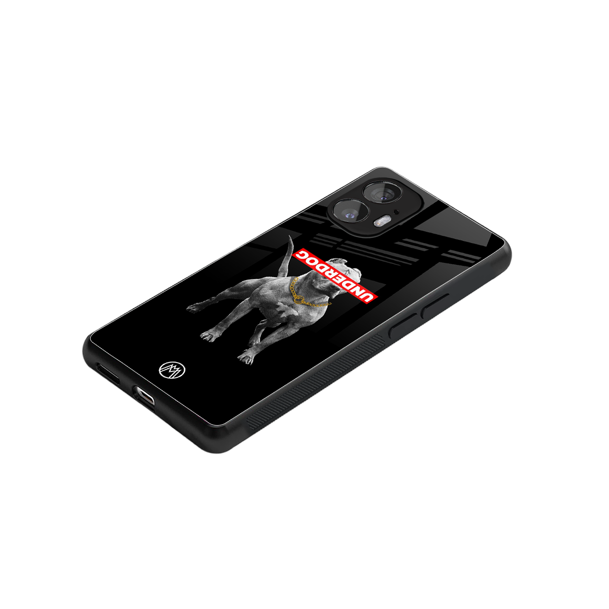 underdog back phone cover | glass case for nothing phone 2