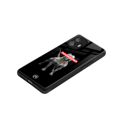 underdog back phone cover | glass case for nothing phone 2