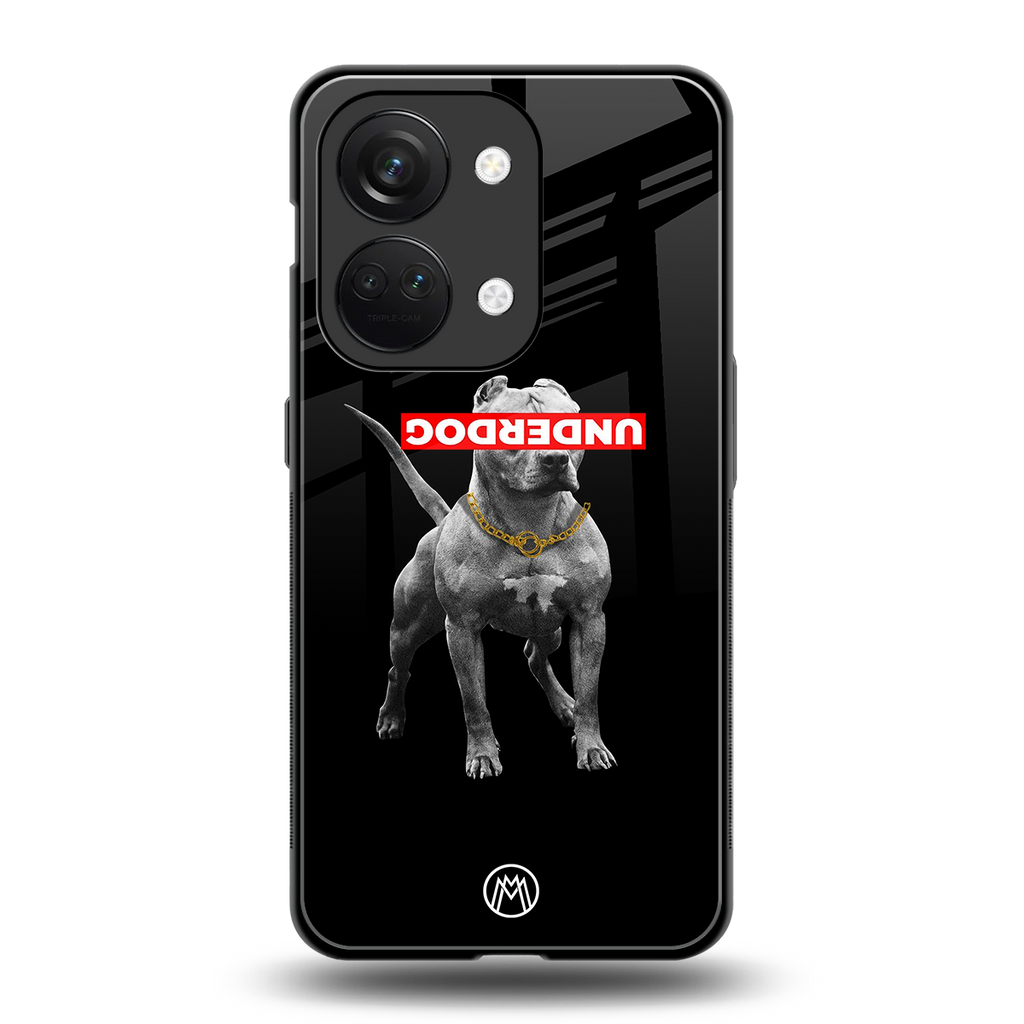underdog back phone cover | glass case for oneplus nord 3