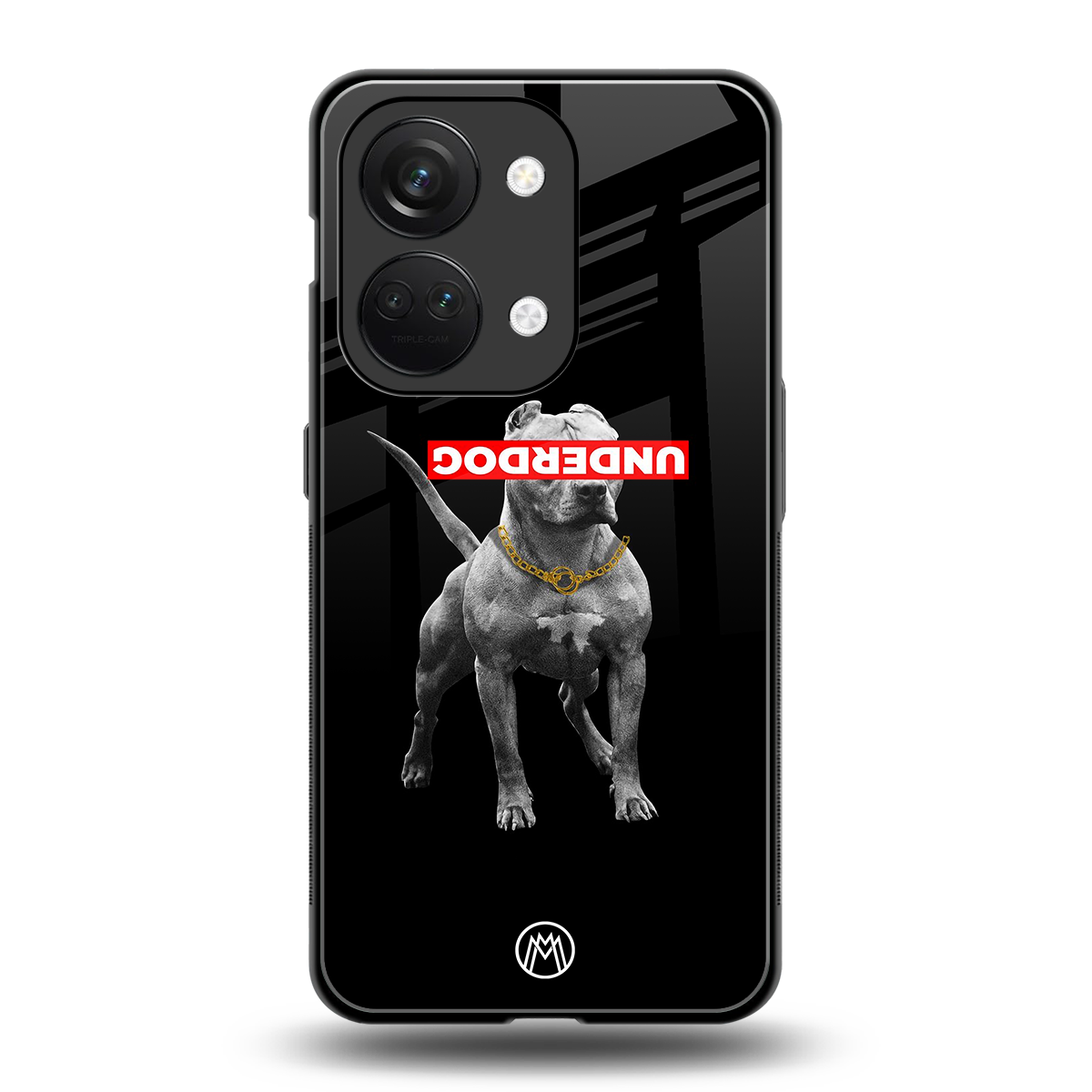 underdog back phone cover | glass case for oneplus nord 3