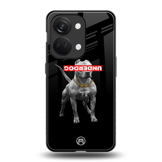 underdog back phone cover | glass case for oneplus nord 3