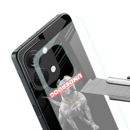 underdog back phone cover | glass case for oneplus nord 3