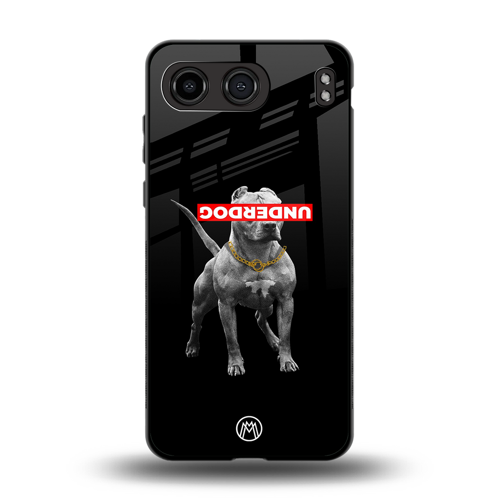 underdog back phone cover | glass case for oneplus nord 4