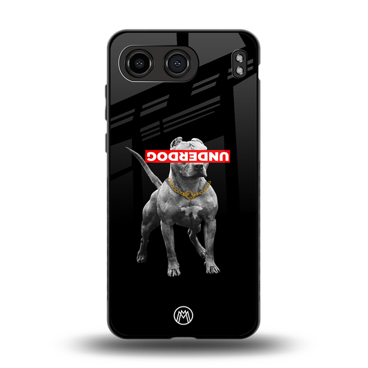 underdog back phone cover | glass case for oneplus nord 4