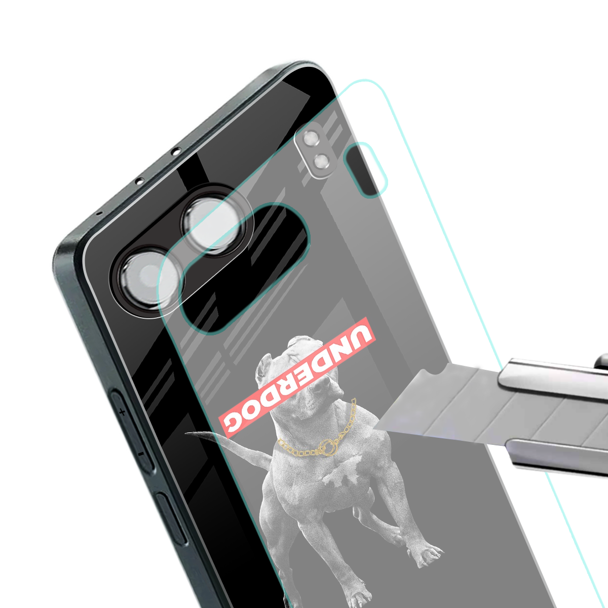 underdog back phone cover | glass case for oneplus nord 4