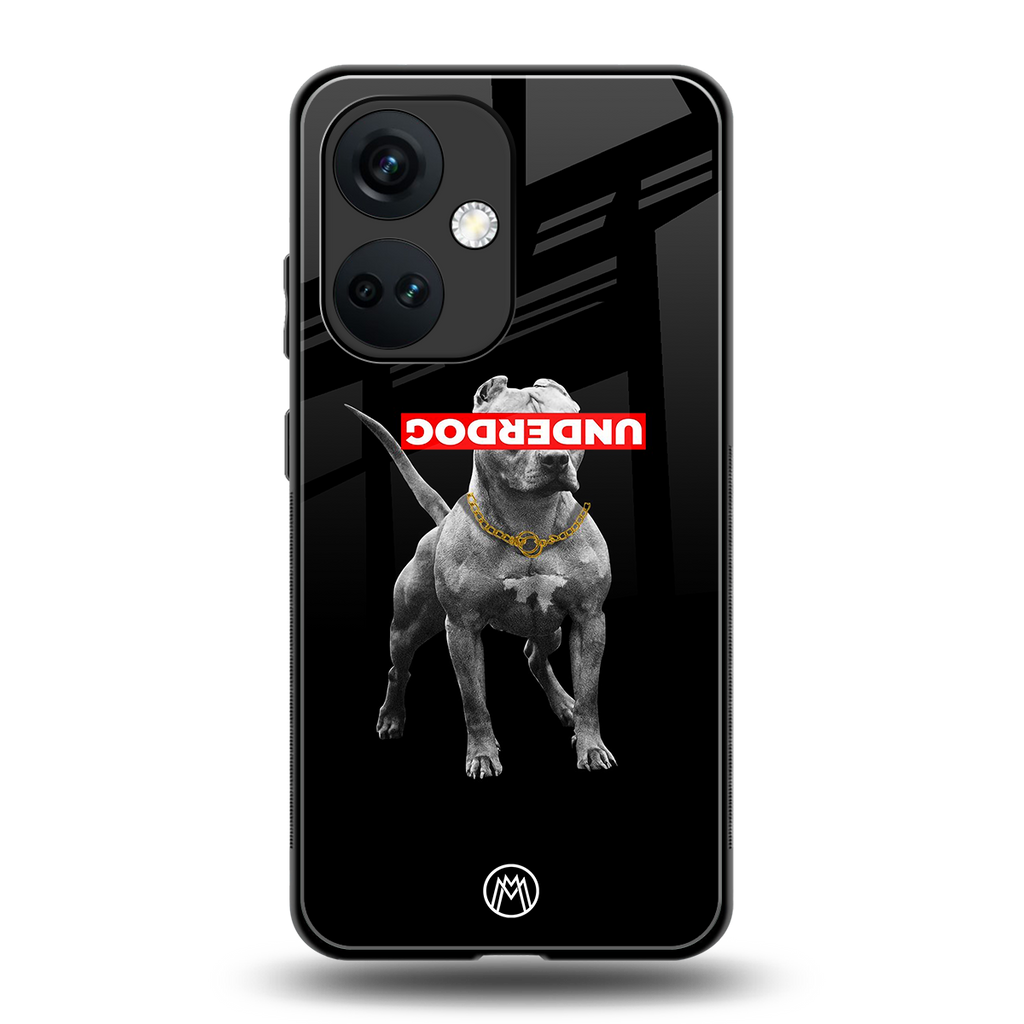 underdog back phone cover | glass case for oneplus nord ce 3