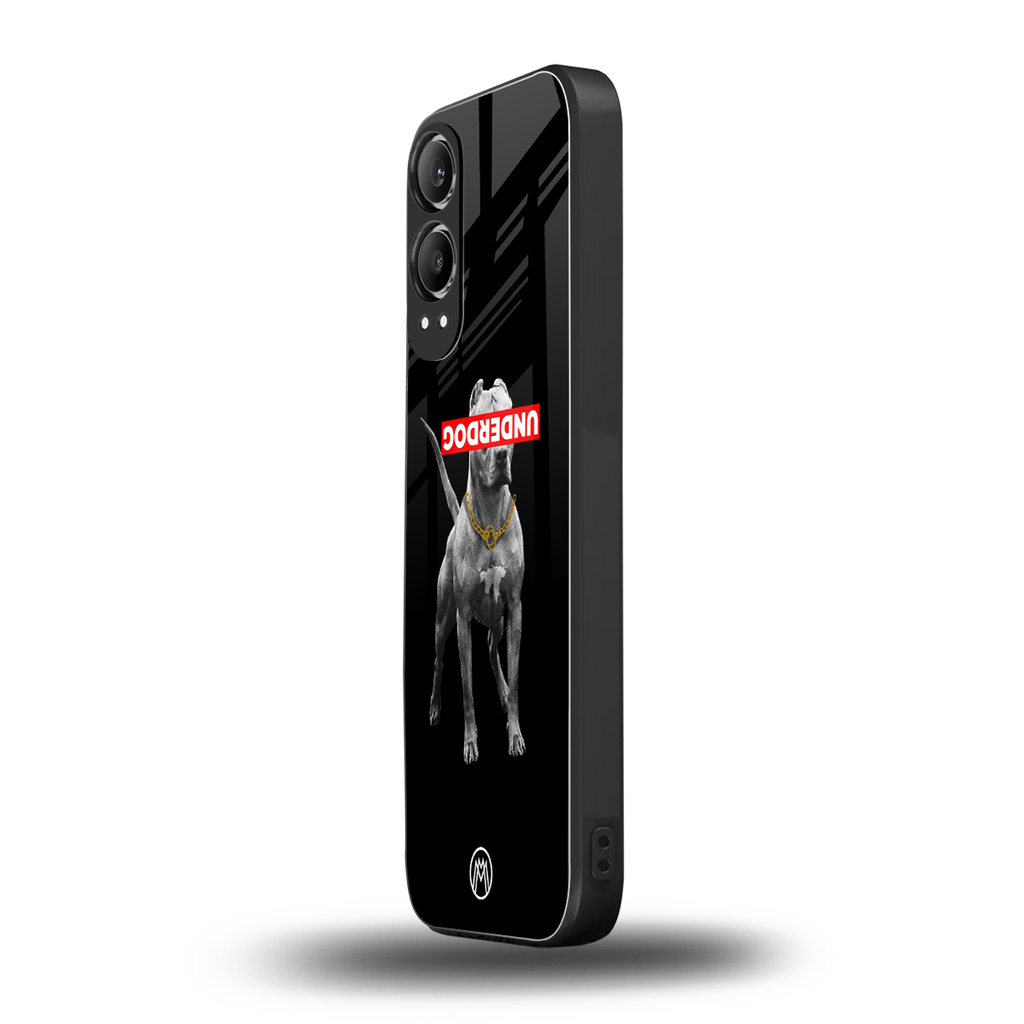 underdog back phone cover | glass case for oneplus nord ce 4 lite