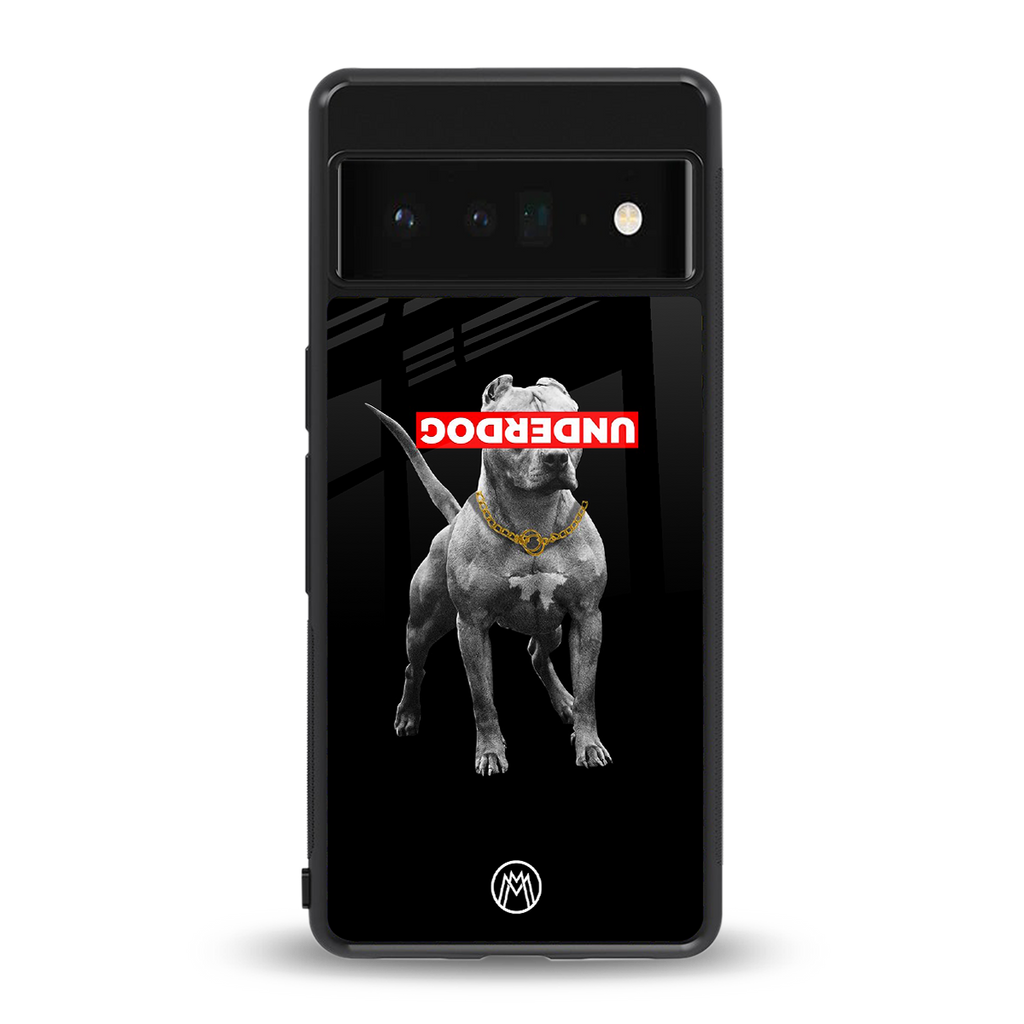 underdog back phone cover | glass case for google pixel 6 pro