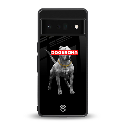 underdog back phone cover | glass case for google pixel 6 pro
