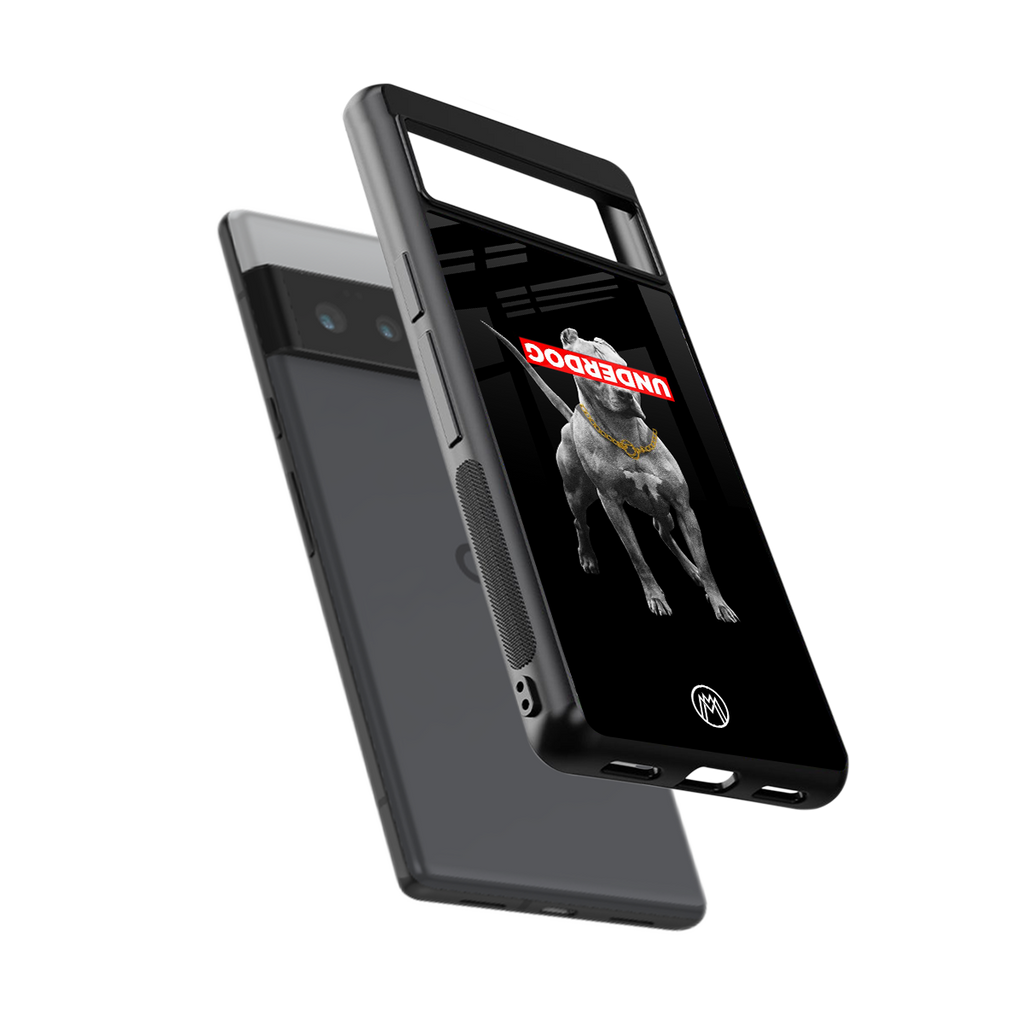 underdog back phone cover | glass case for google pixel 6 pro