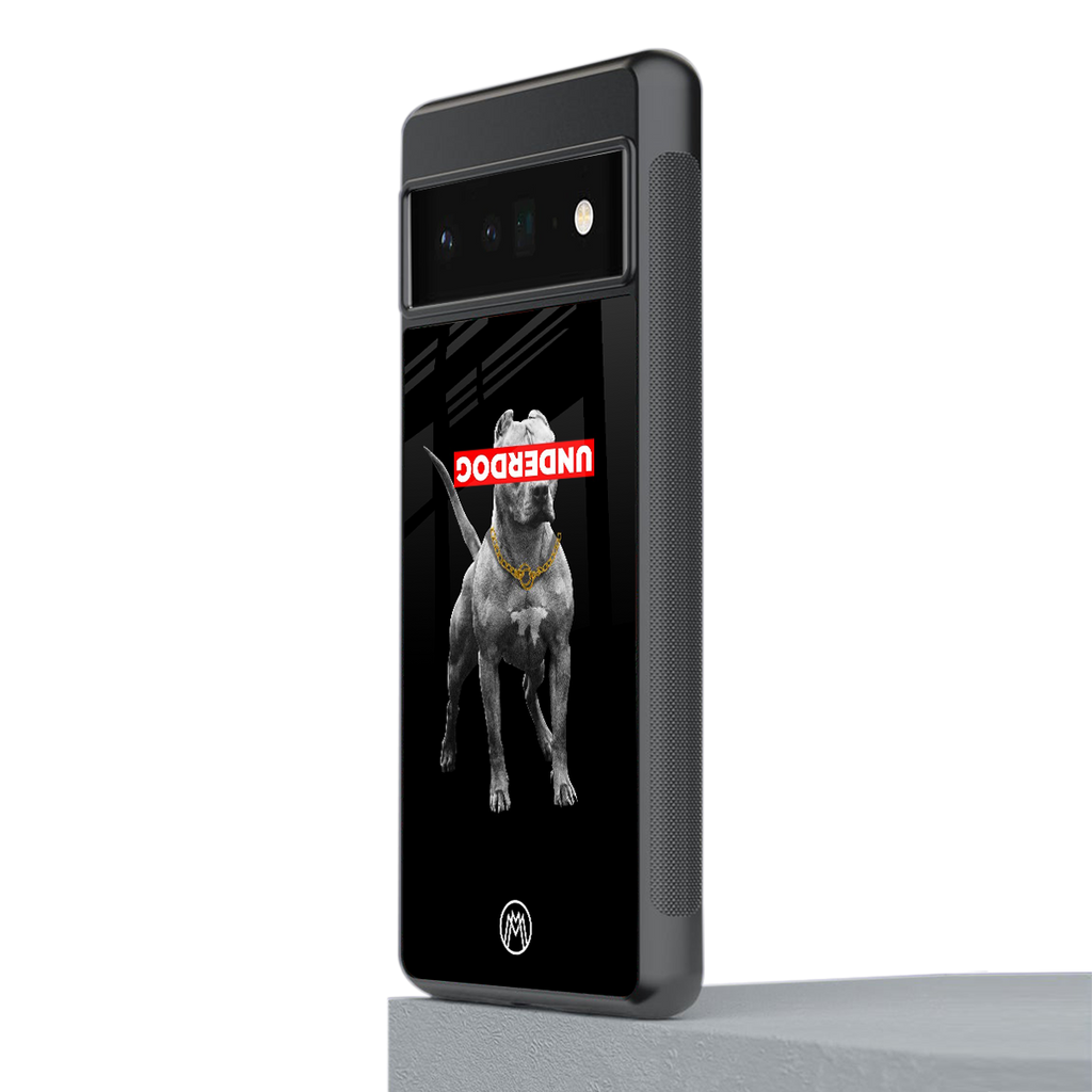 underdog back phone cover | glass case for google pixel 6 pro