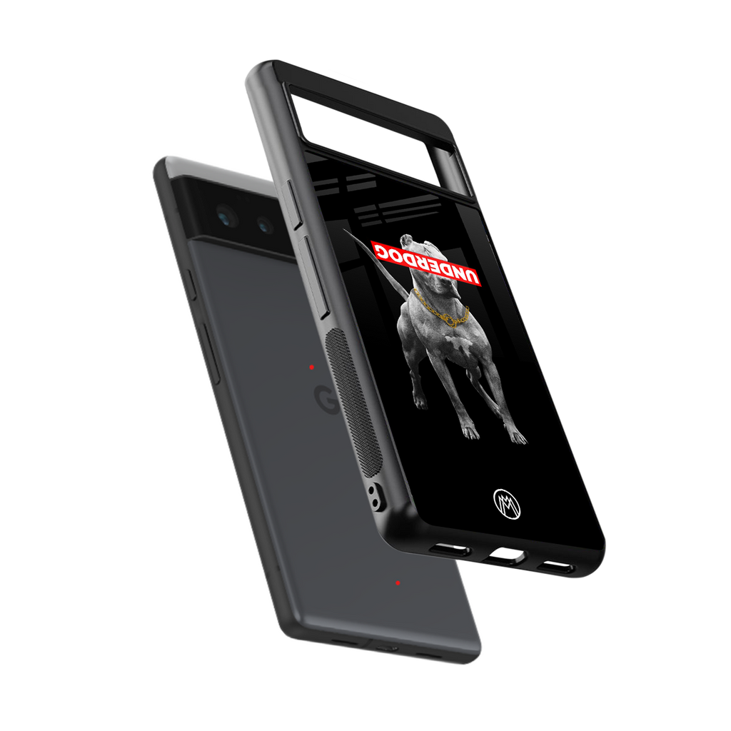 underdog back phone cover | glass case for google pixel 6