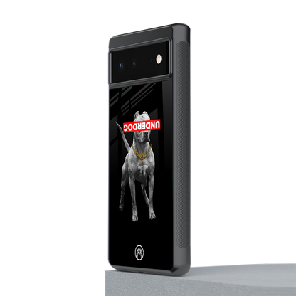 underdog back phone cover | glass case for Google Pixel 6A