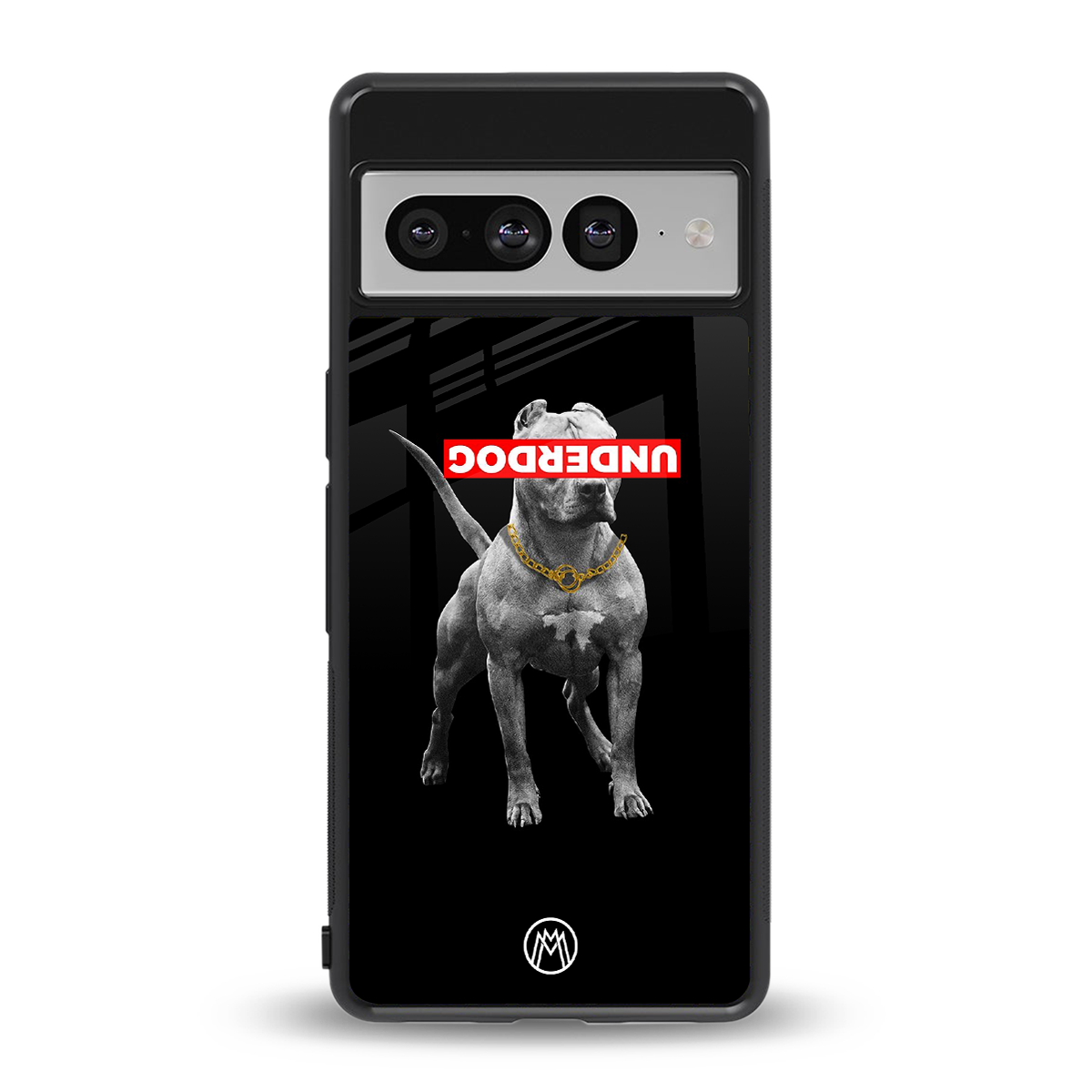 underdog back phone cover | glass case for google pixel 7 pro