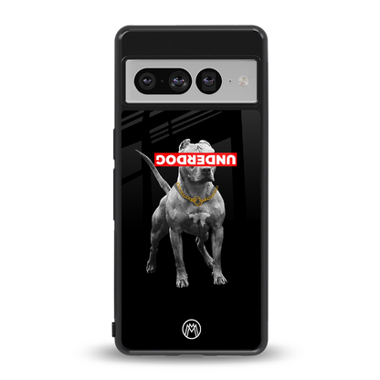 underdog back phone cover | glass case for google pixel 7 pro