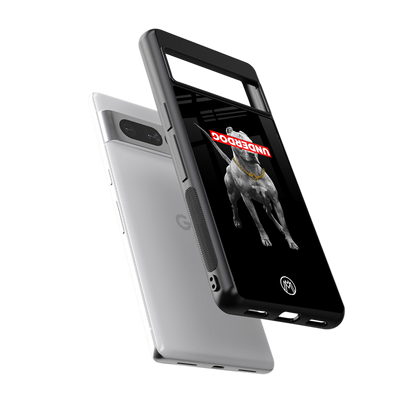 underdog back phone cover | glass case for google pixel 7 pro