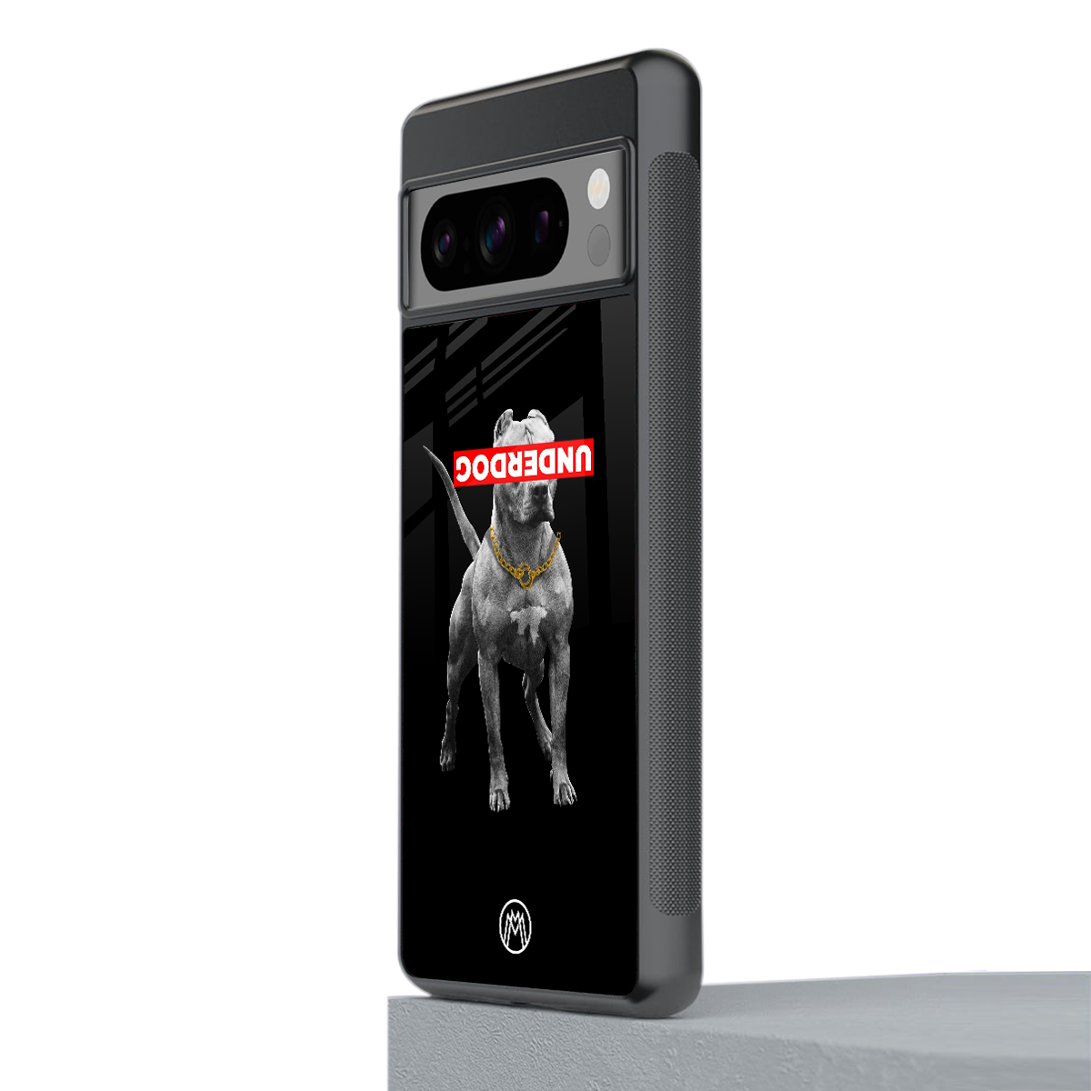 underdog back phone cover | glass case for google pixel 8 pro