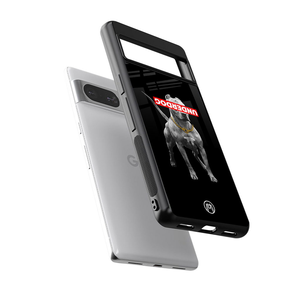 underdog back phone cover | glass case for Google Pixel 8