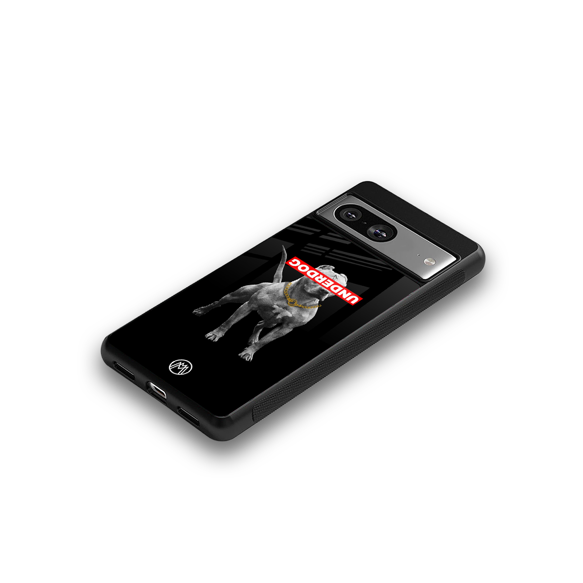 underdog back phone cover | glass case for Google Pixel 8