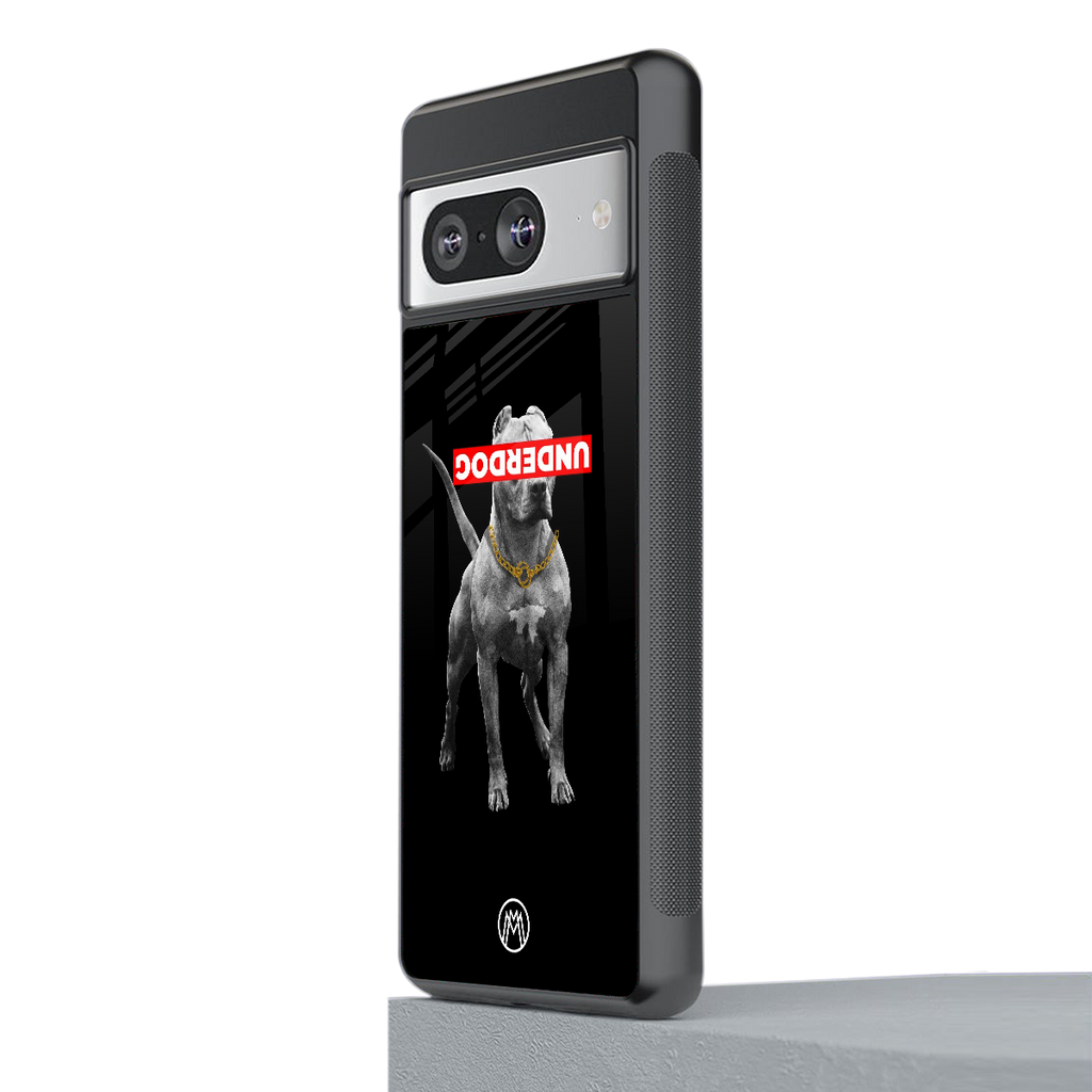 underdog back phone cover | glass case for Google Pixel 8