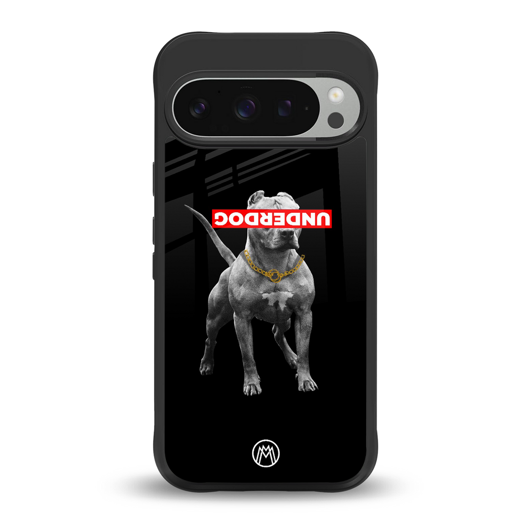 underdog back phone cover | glass case for google pixel 9 pro