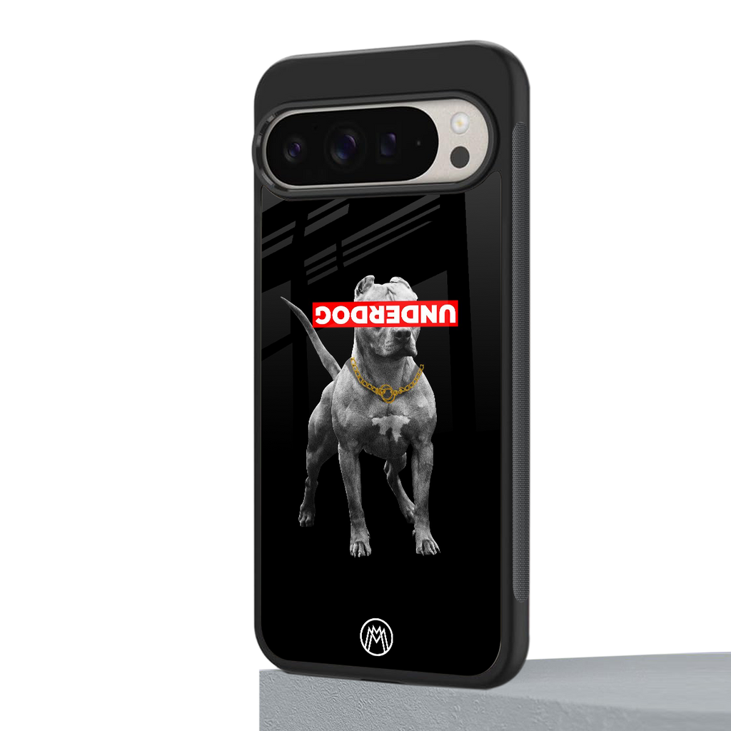 underdog back phone cover | glass case for google pixel 9 pro