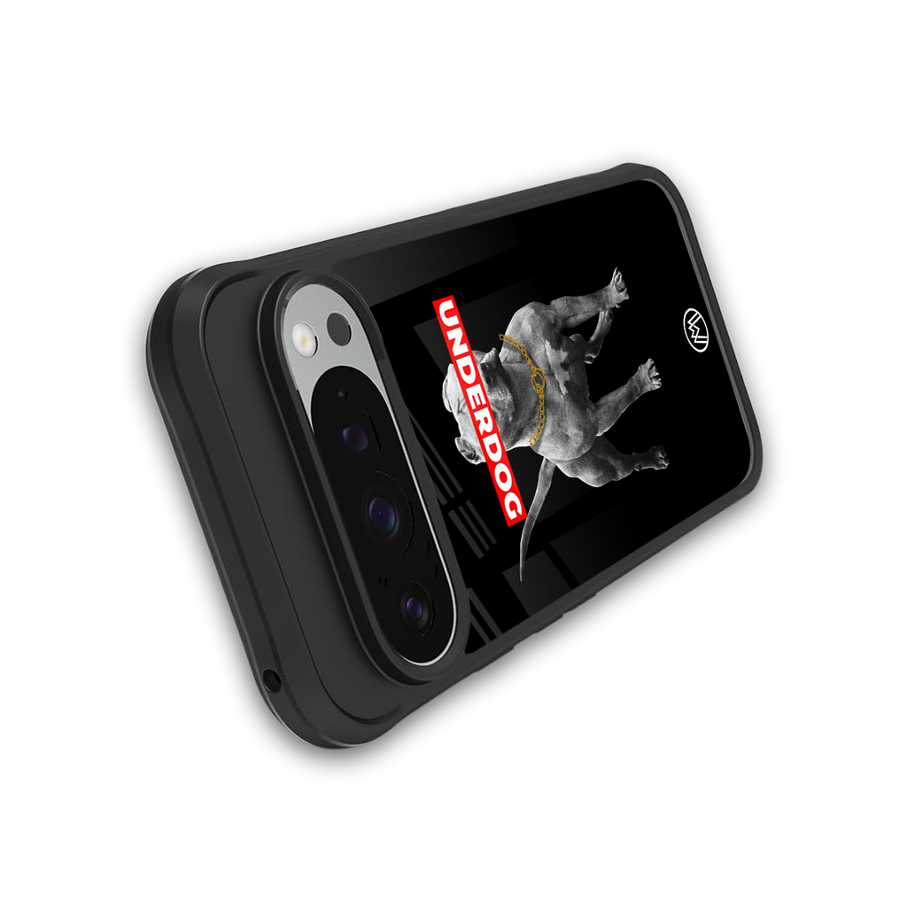 underdog back phone cover | glass case for google pixel 9 pro
