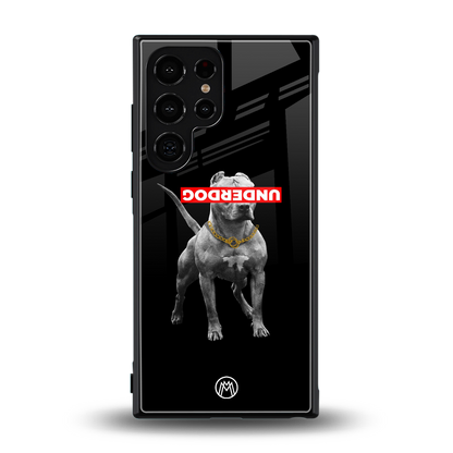 underdog back phone cover | glass case for samsung galaxy s24 ultra