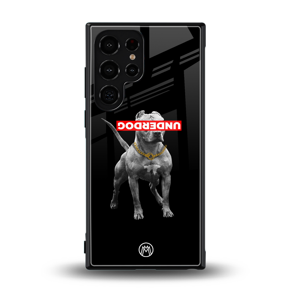 underdog back phone cover | glass case for samsung galaxy s23 ultra