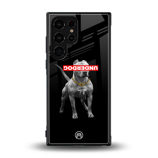 underdog back phone cover | glass case for samsung galaxy s23 ultra
