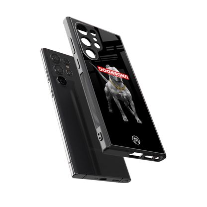 underdog back phone cover | glass case for samsung galaxy s24 ultra
