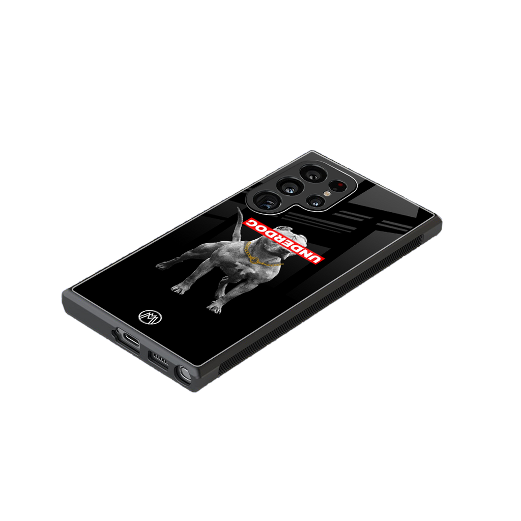 underdog back phone cover | glass case for samsung galaxy s23 ultra