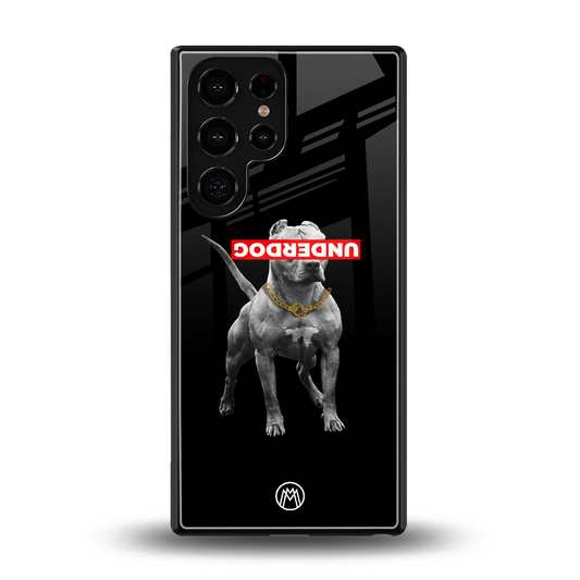 underdog back phone cover | glass case for samsung galaxy s25 ultra