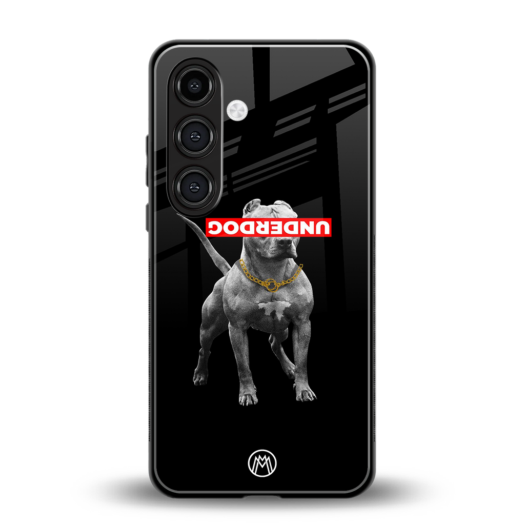underdog back phone cover | glass case for samsung galaxy s25 plus