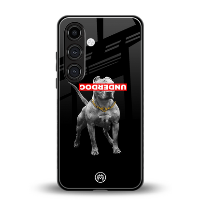 underdog back phone cover | glass case for samsung galaxy s24 plus