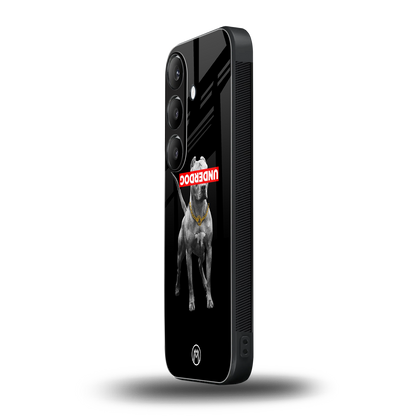 underdog back phone cover | glass case for samsung galaxy s24 plus