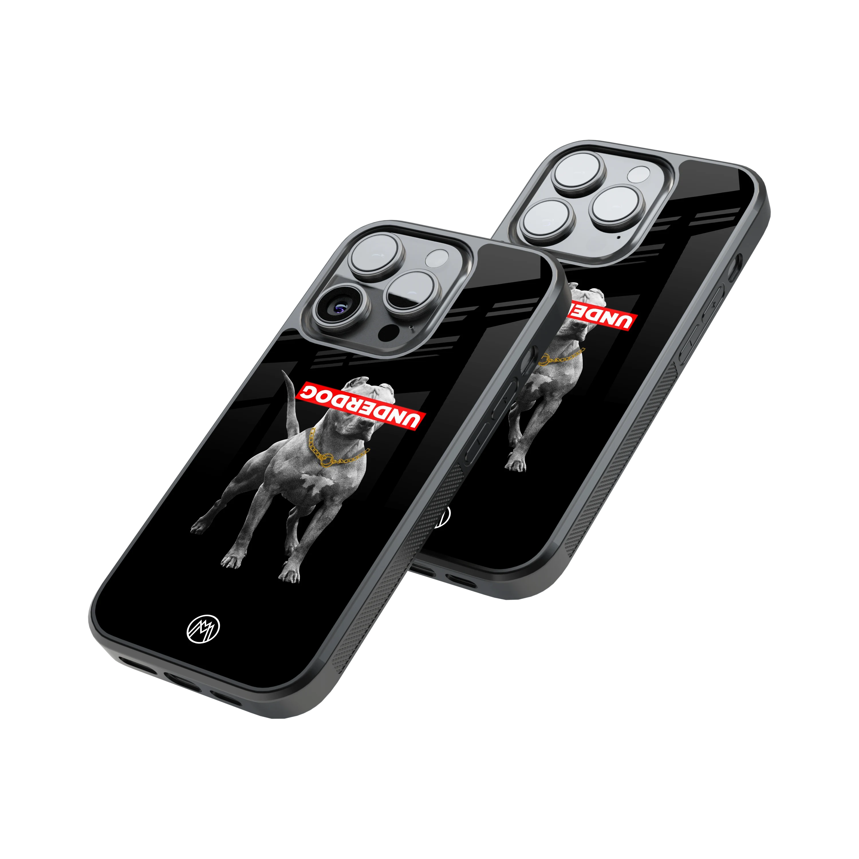 Protective Glass Back Phone Case Compatible with iPhone, Samsung, OnePlus, Pixel & More