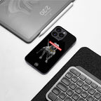 underdog back phone cover | glass case for iphone 16 pro