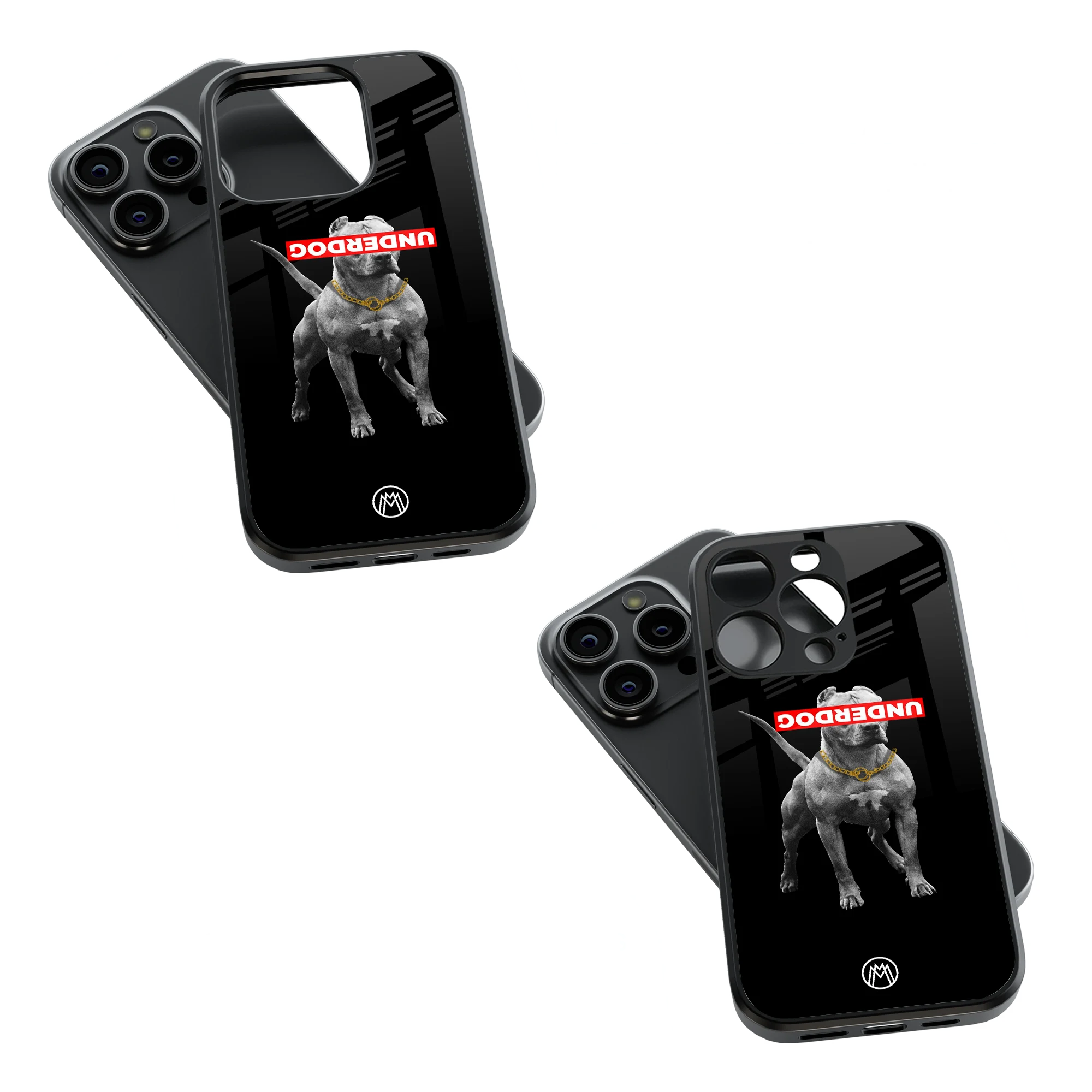 Trendy Glass Back Mobile Case for iPhone, Samsung, Redmi, OnePlus, Google Pixel, Motorola