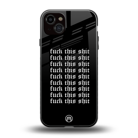 unfiltered back phone cover | glass case for iphone 14 plus