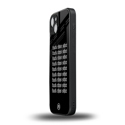 unfiltered back phone cover | glass case for iphone 15 plus
