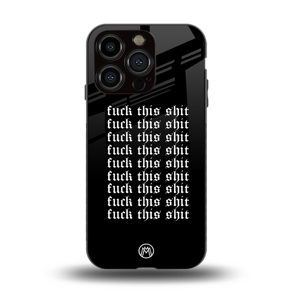 unfiltered back phone cover | glass case for iphone 15 pro