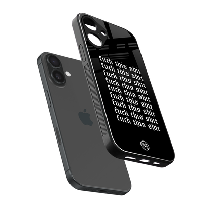 unfiltered back phone cover | glass case for iphone 16 plus